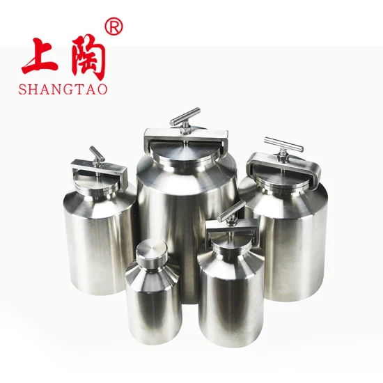 Pots de broyage polis en acier inoxydable de qualité 304 pour broyeurs à boulets planétaires